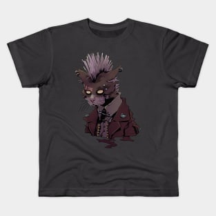 Punk Cat Kids T-Shirt